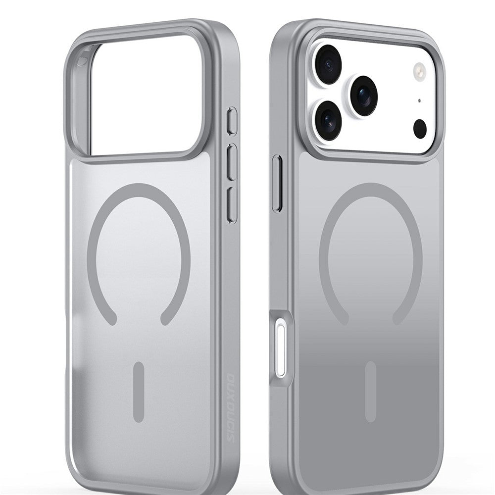 DUX DUCIS Yind Series For iPhone 17 Pro Max Case TPU + PC Matte Phone Cover Compatible with MagSafe - Grey