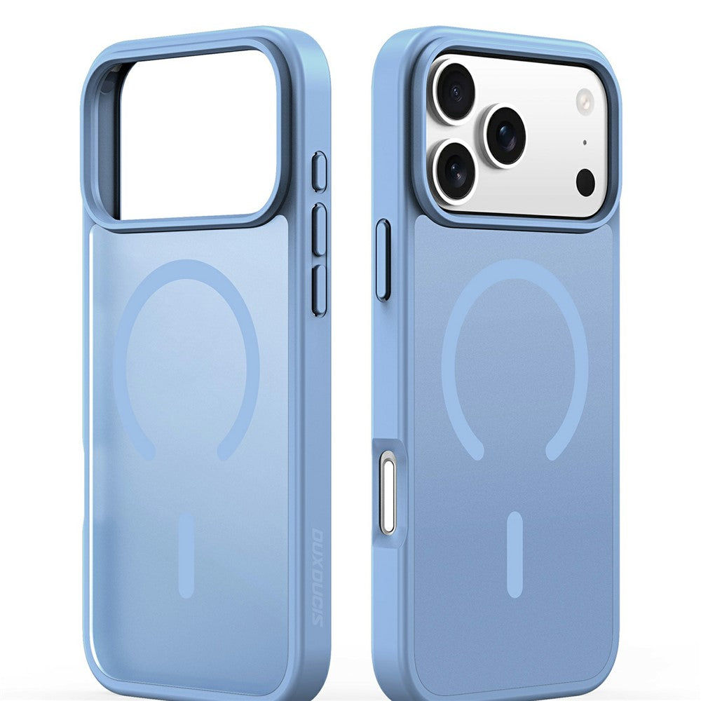 DUX DUCIS Yind Series For iPhone 17 Pro Max Case TPU + PC Matte Phone Cover Compatible with MagSafe - Baby Blue