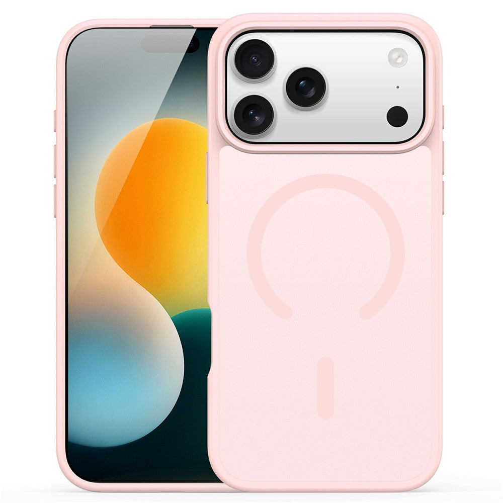 DUX DUCIS Yind Series For iPhone 17 Pro Max Case TPU + PC Matte Phone Cover Compatible with MagSafe - Light Pink