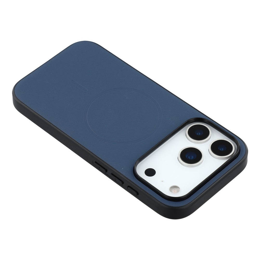 X-LEVEL For iPhone 17 Pro Max Case Compatible with MagSafe PC+TPU+PU Phone Back Cover - Blue