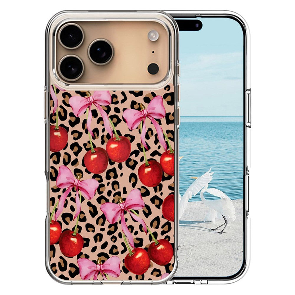 For iPhone 17 Pro Max Case Compatible with MagSafe Pattern Printing TPU PC Phone Back Cover - QHCX 022