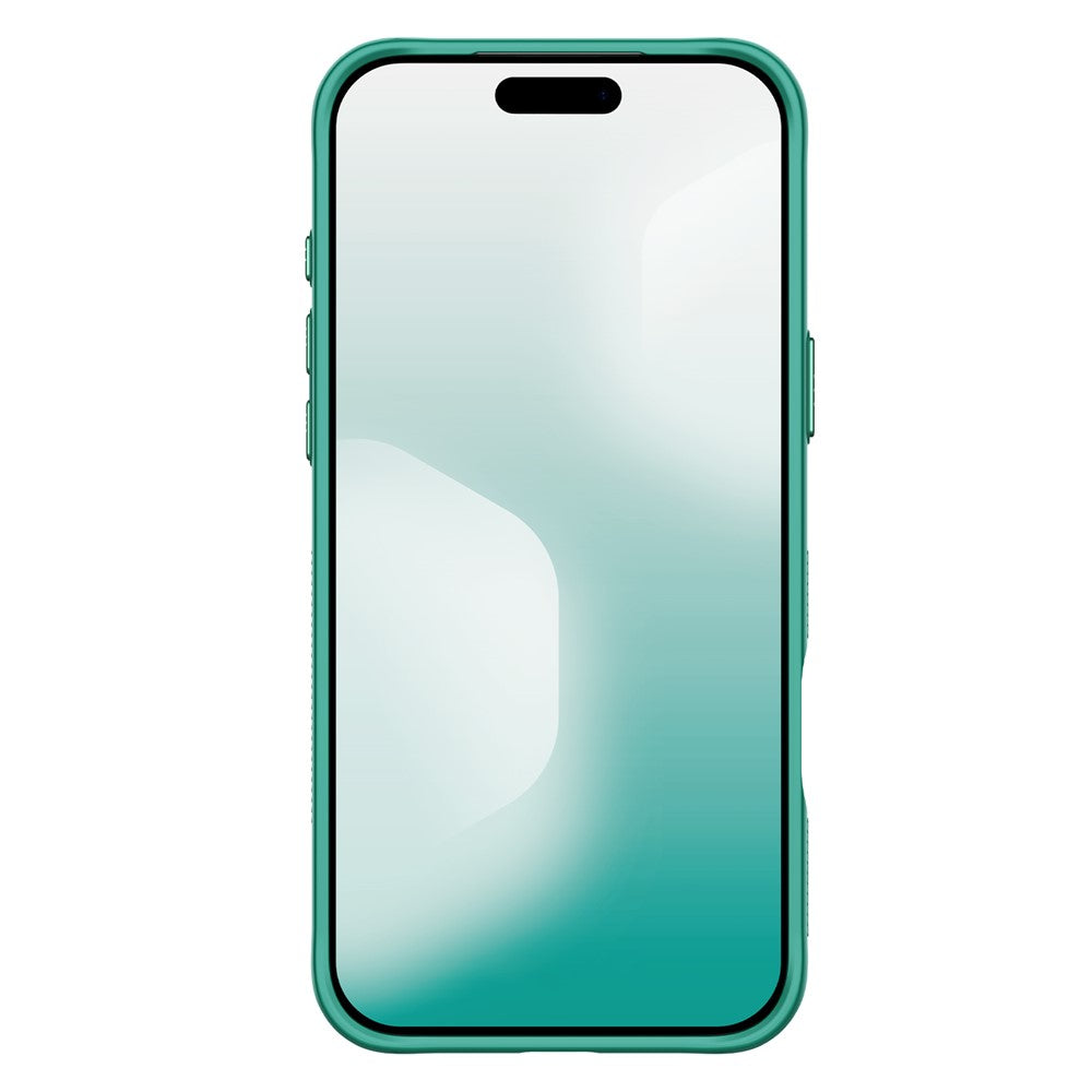 NILLKIN Iceblade CamProp For iPhone 17 Pro Max Magnetic Case Clear Lens Lid Kickstand PC TPU Phone Cover - Green