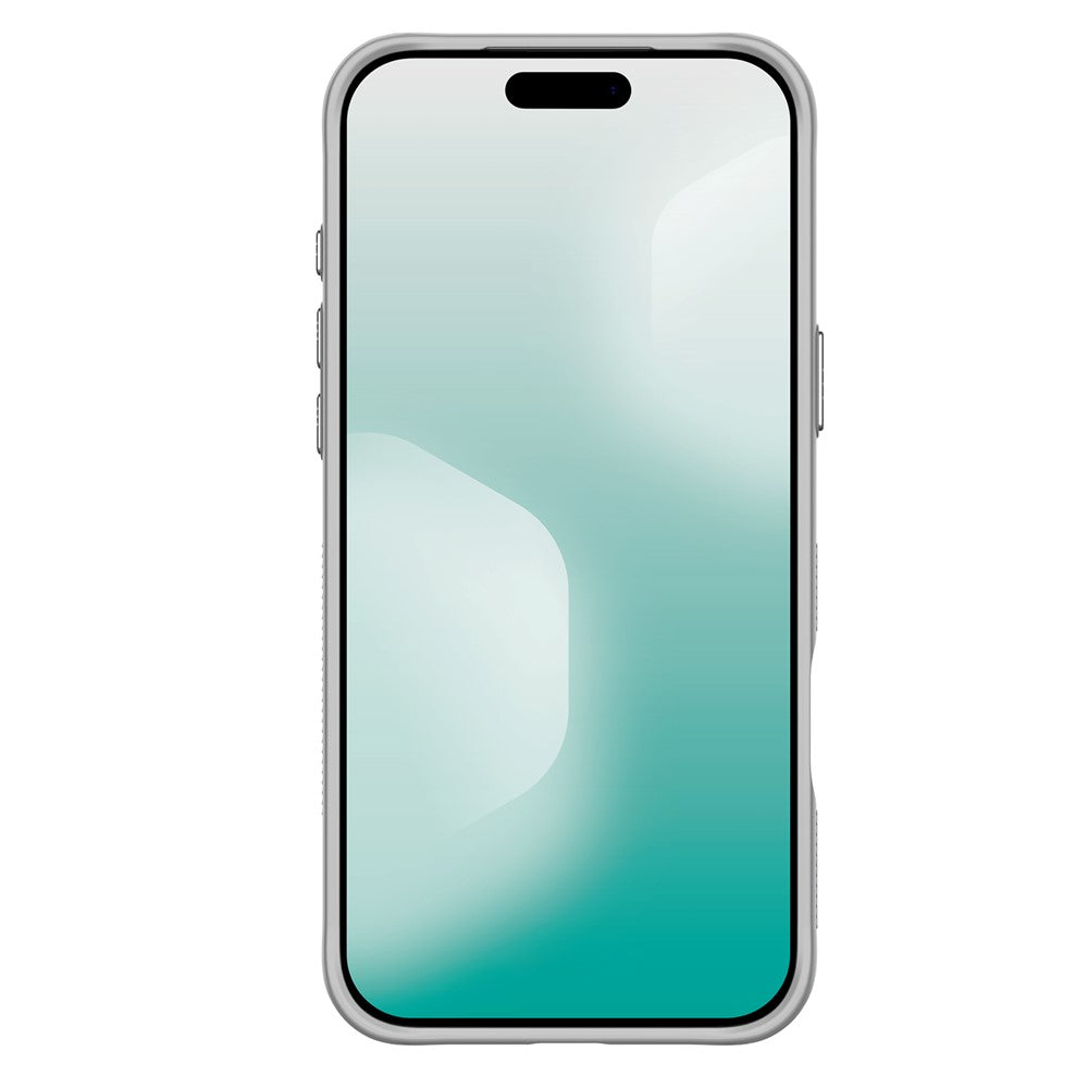 NILLKIN Iceblade CamProp For iPhone 17 Pro Max Magnetic Case Clear Lens Lid Kickstand PC TPU Phone Cover - Grey
