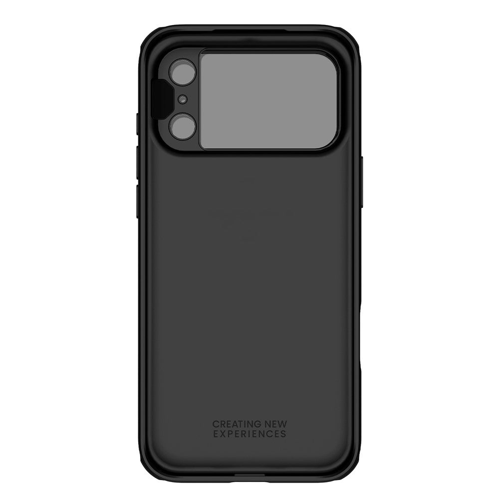 NILLKIN Camshield Prop Series for iPhone 17 Pro Max Case Clear Black Lens Lid PC TPU Phone Back Cover