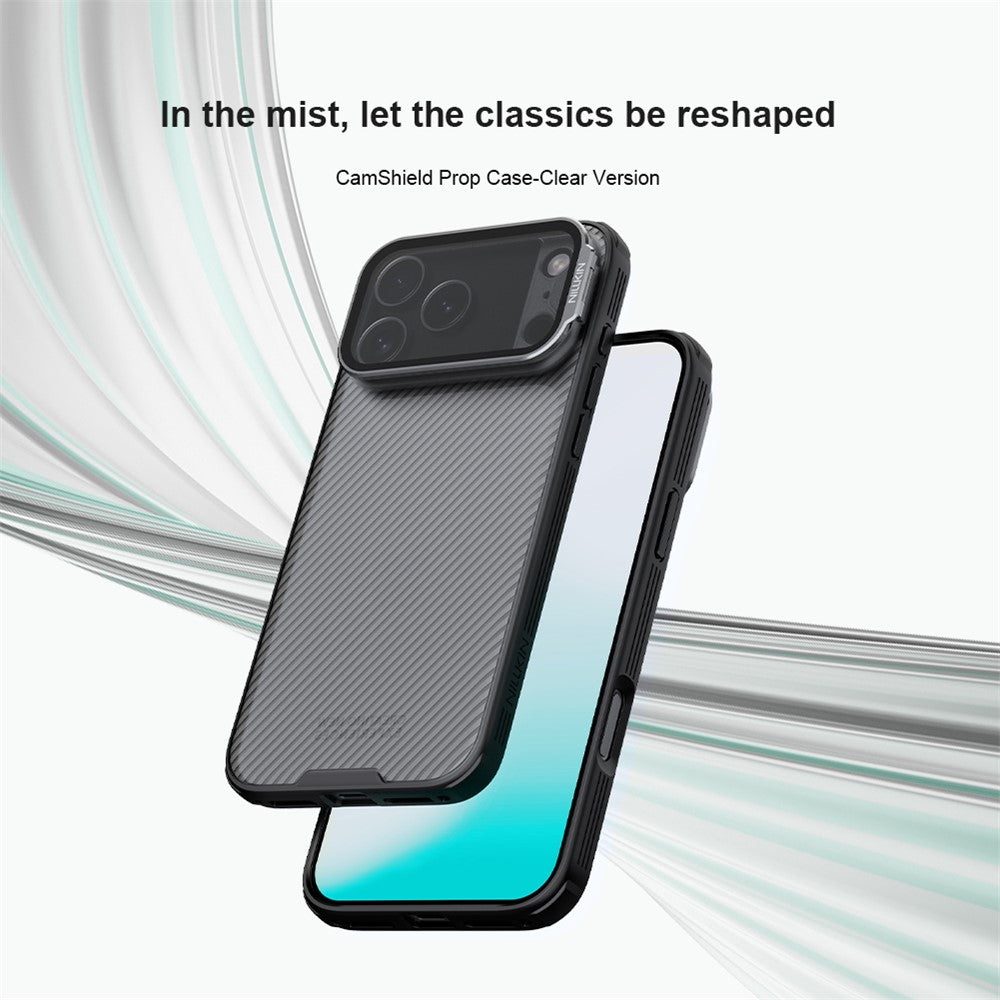 NILLKIN CamShield Prop Series For iPhone 17 Pro Max Case Clear Lens Lid TPU PC Phone Cover