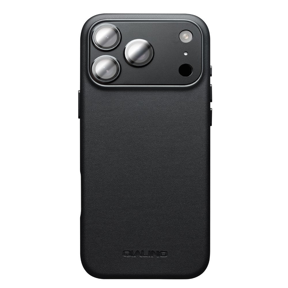 QIALINO For iPhone 17 Pro Max Case PC+Silicone Phone Cover Compatible with MagSafe