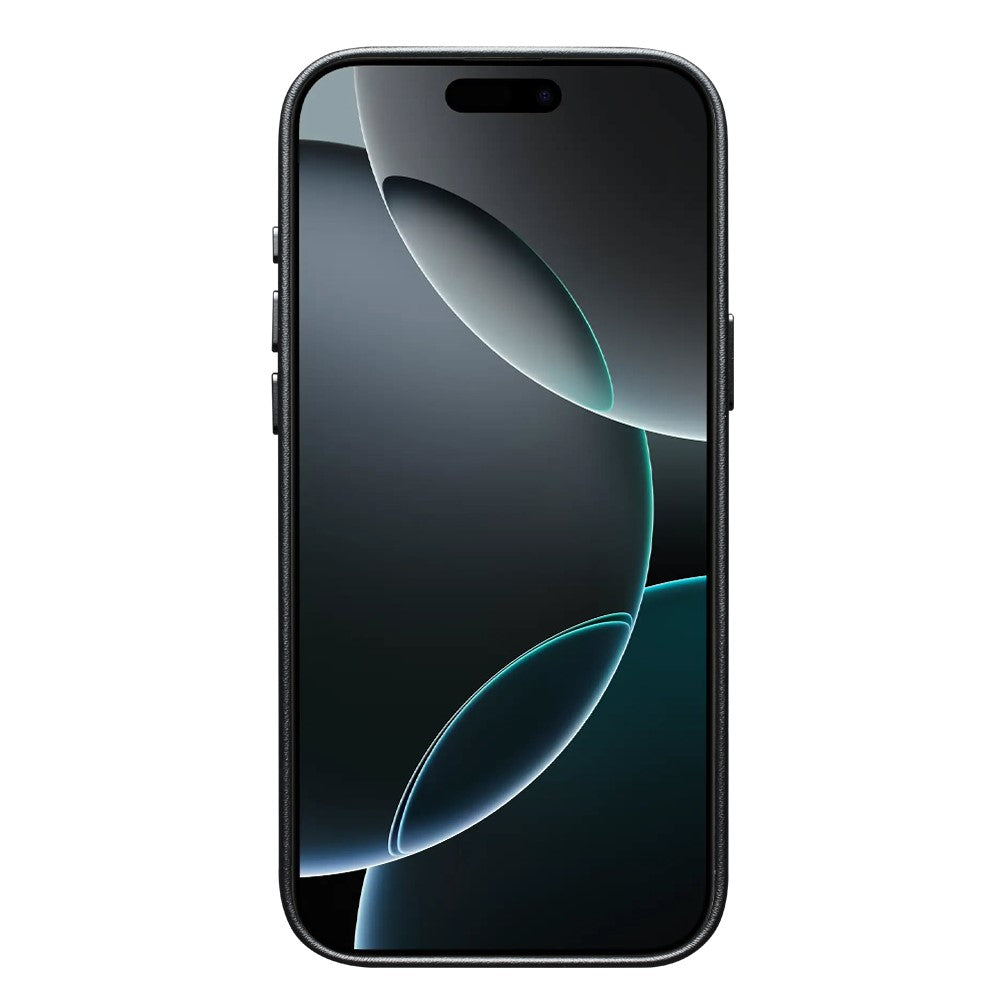 QIALINO For iPhone 17 Pro Max Case PC+Silicone Phone Cover Compatible with MagSafe