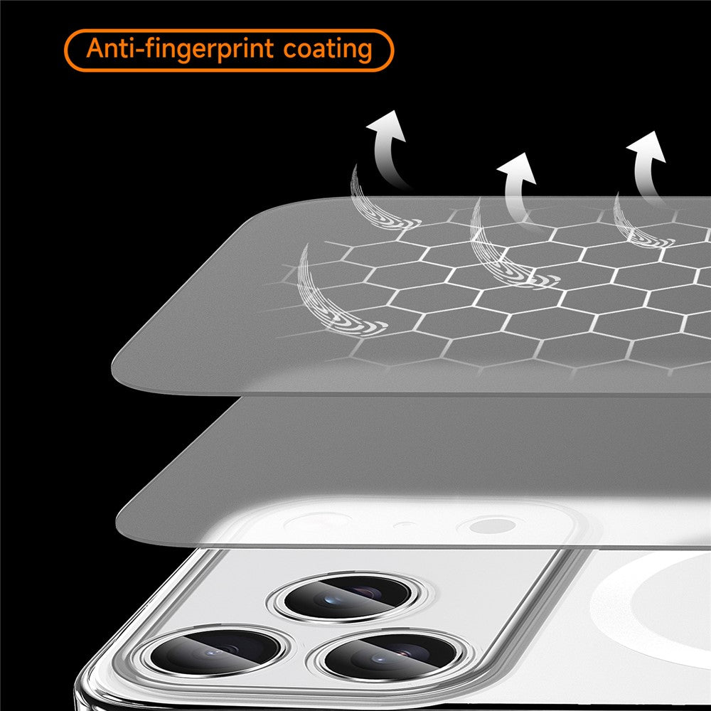 SULADA For iPhone 17 Pro Max Case Compatible with MagSafe PC+TPU Matte Translucent Back Cover