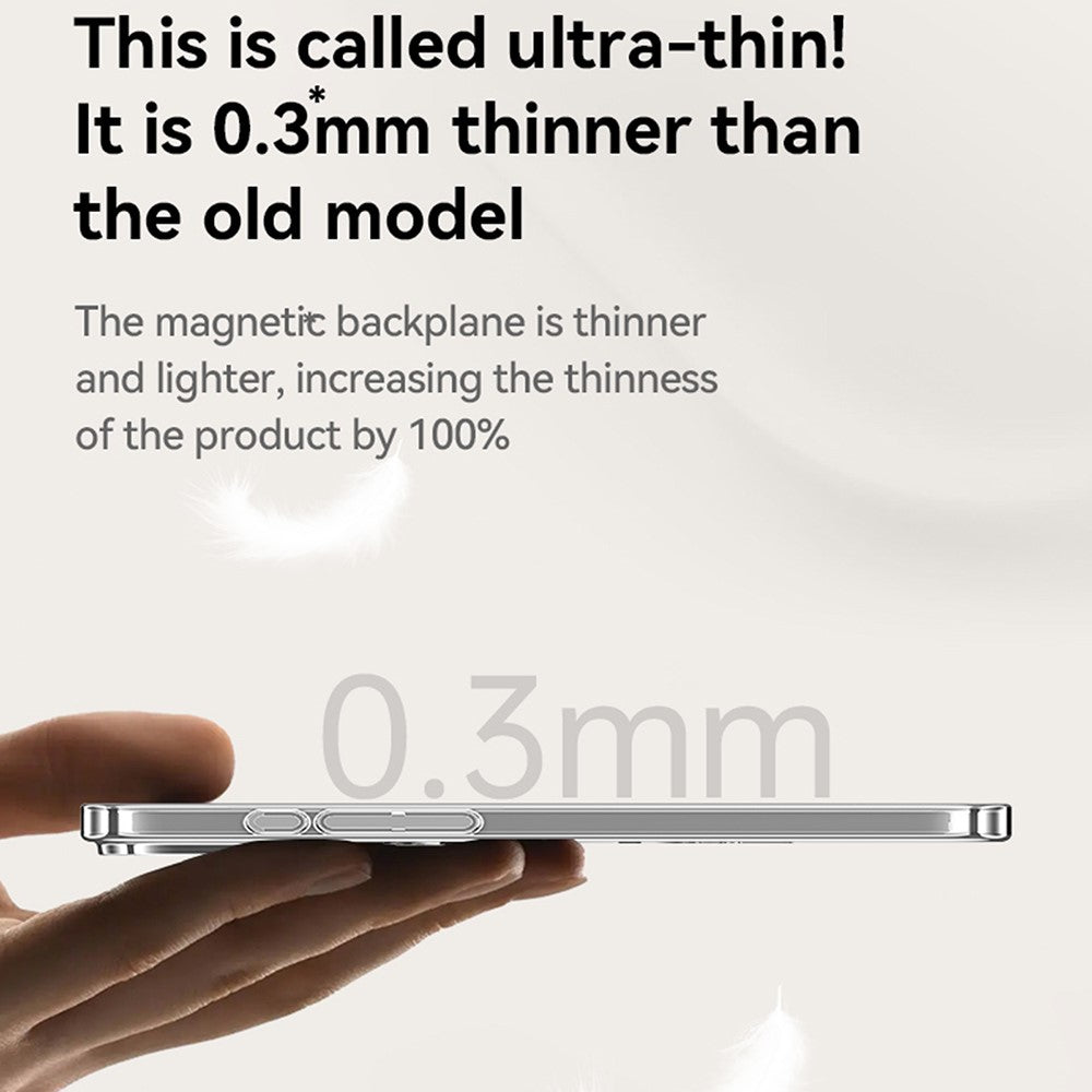 SULADA Nature Series for iPhone 17 Pro Max TPU Case Electroplating Matte Phone Cover - Titanium