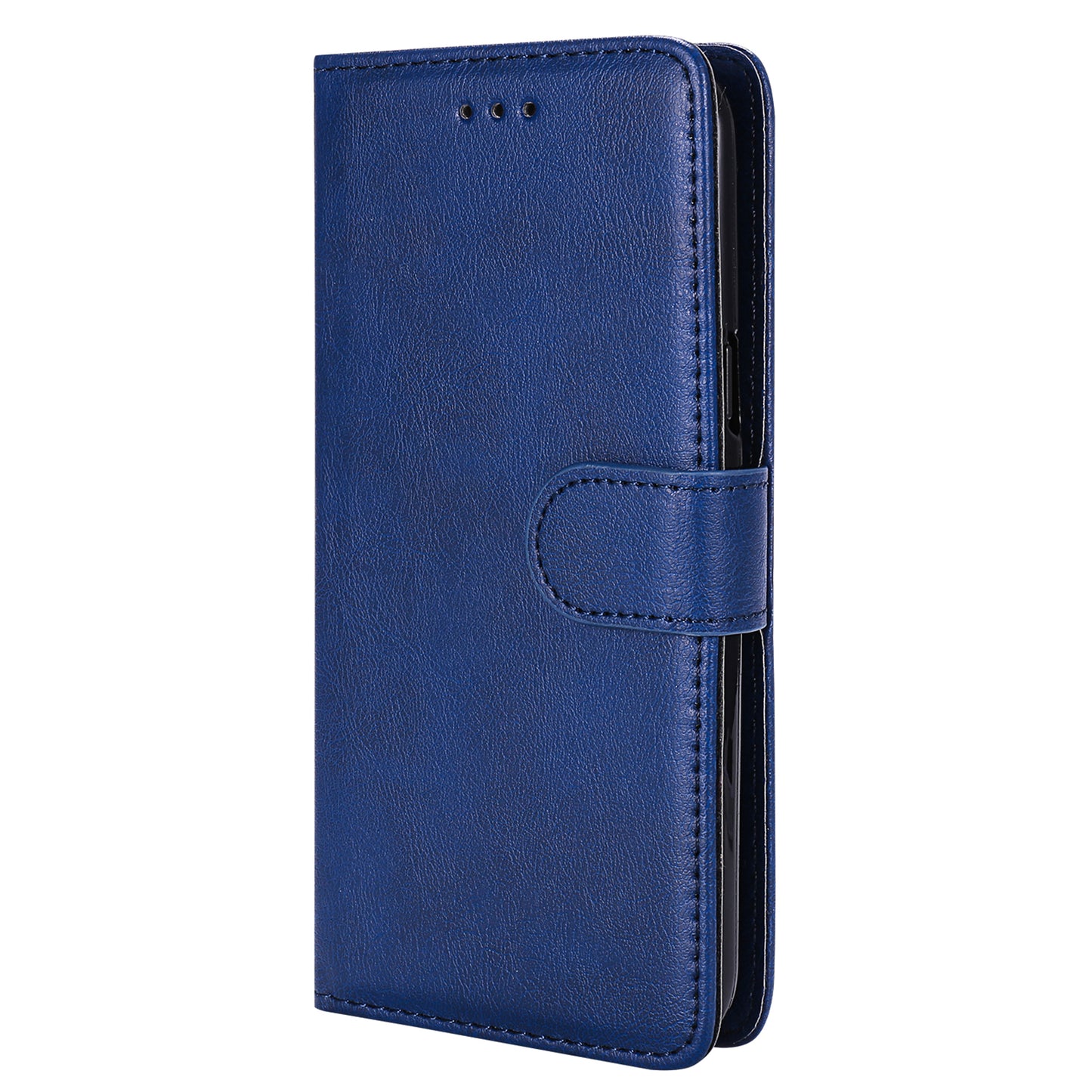 For iPhone 17 Pro Max Case 2 in 1 Detachable Magnetic Leather Wallet Mobile Cover with Strap - Blue