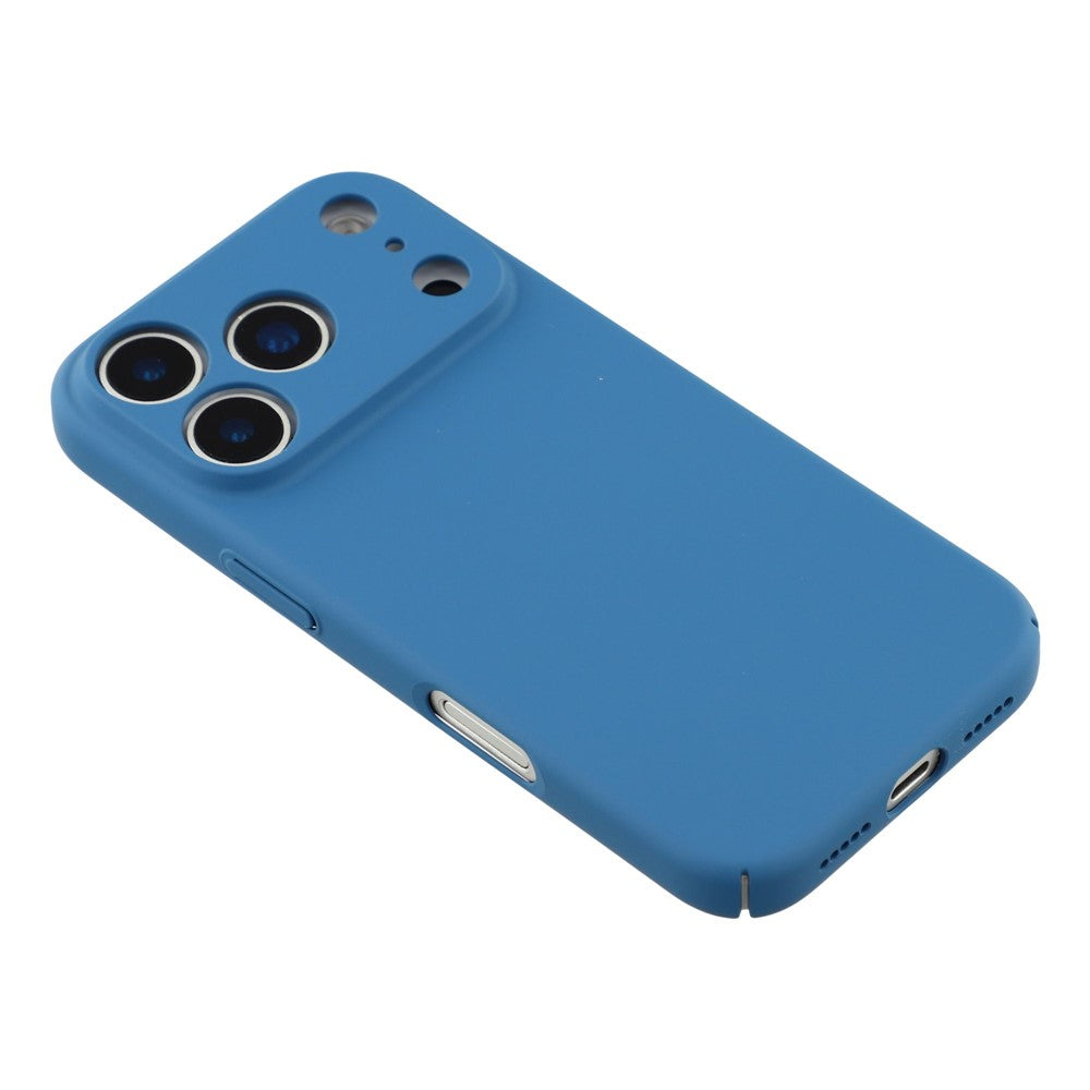 For iPhone 17 Pro Max Case Skin-Touch Rubberized Hard PC Phone Cover - Blue
