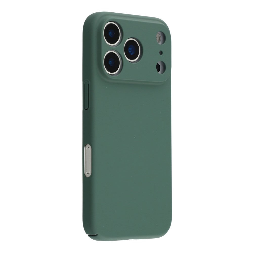 For iPhone 17 Pro Max Case Skin-Touch Rubberized Hard PC Phone Cover - Green