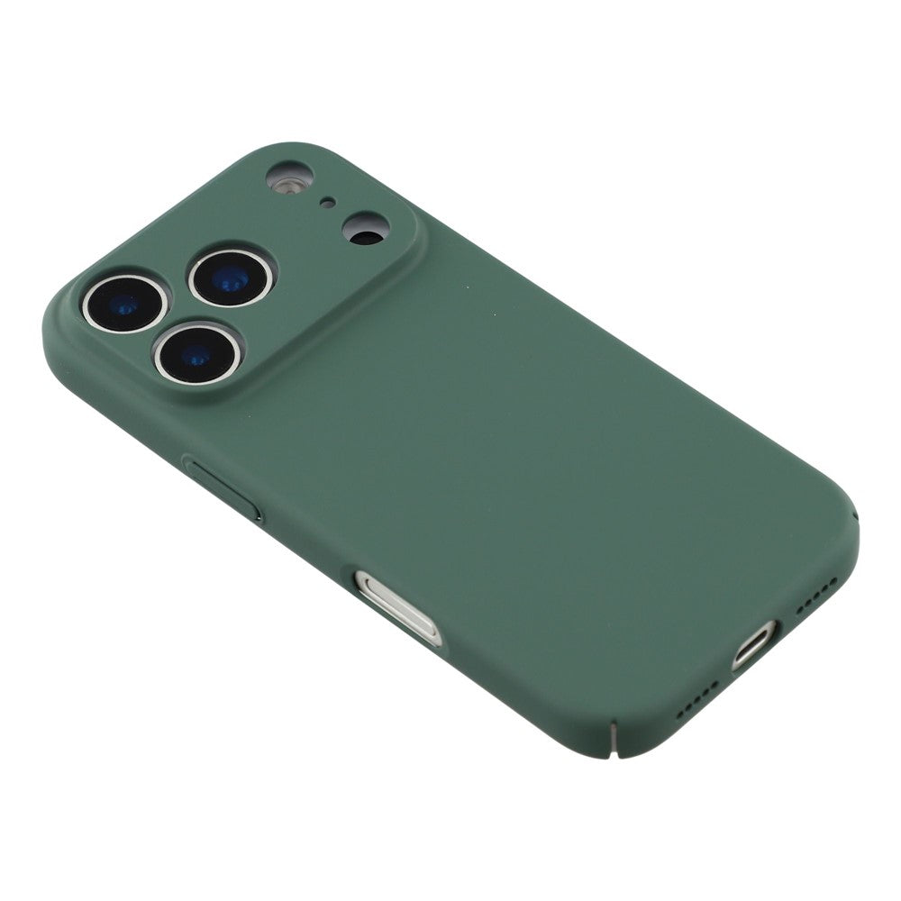 For iPhone 17 Pro Max Case Skin-Touch Rubberized Hard PC Phone Cover - Green