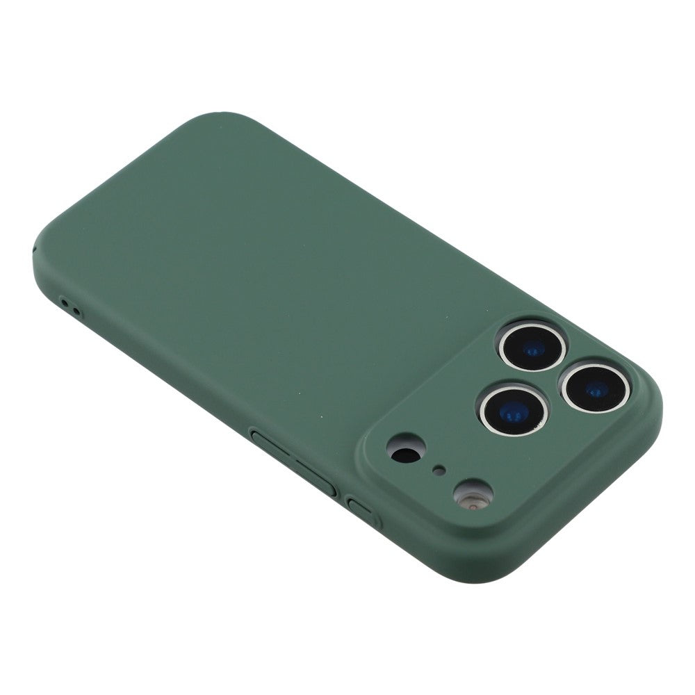 For iPhone 17 Pro Max Case Skin-Touch Rubberized Hard PC Phone Cover - Green