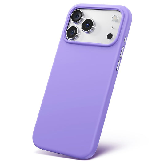 BASEUS For iPhone 17 Pro Max Case Compatible with MagSafe Liquid Silicone 0.2mm Phone Back Cover - Purple