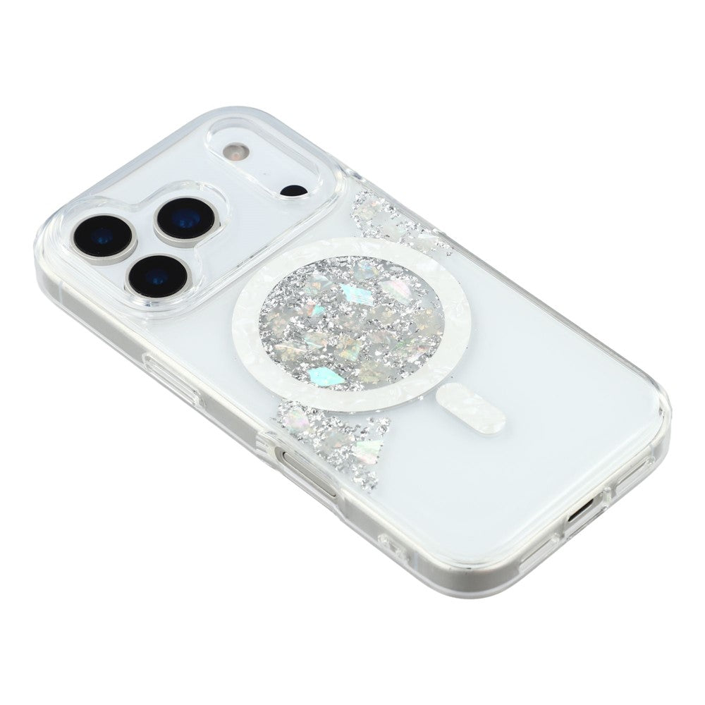 JAUCASE For iPhone 17 Pro Max Magnetic Case Shell Epoxy Design TPU + PC Phone Back Cover