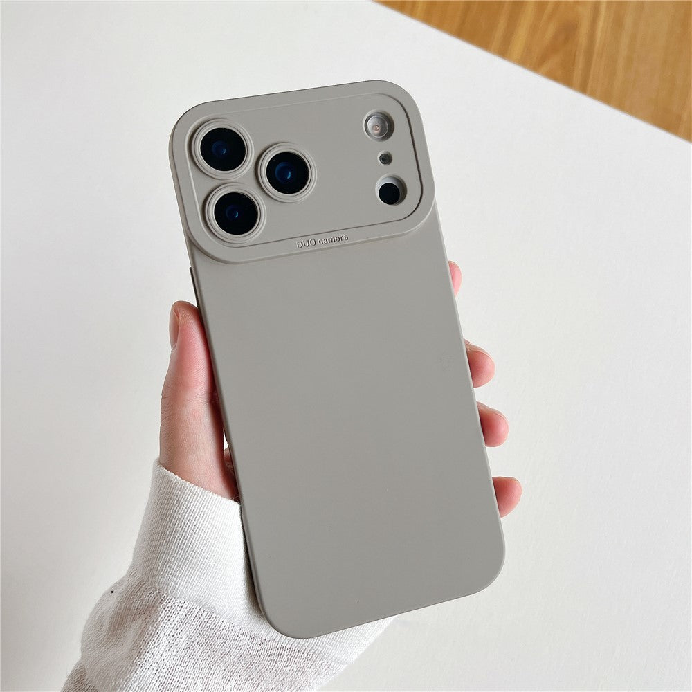 For iPhone 17 Pro Max Case Precision Cutout TPU Protective Phone Cover - Titanium Grey