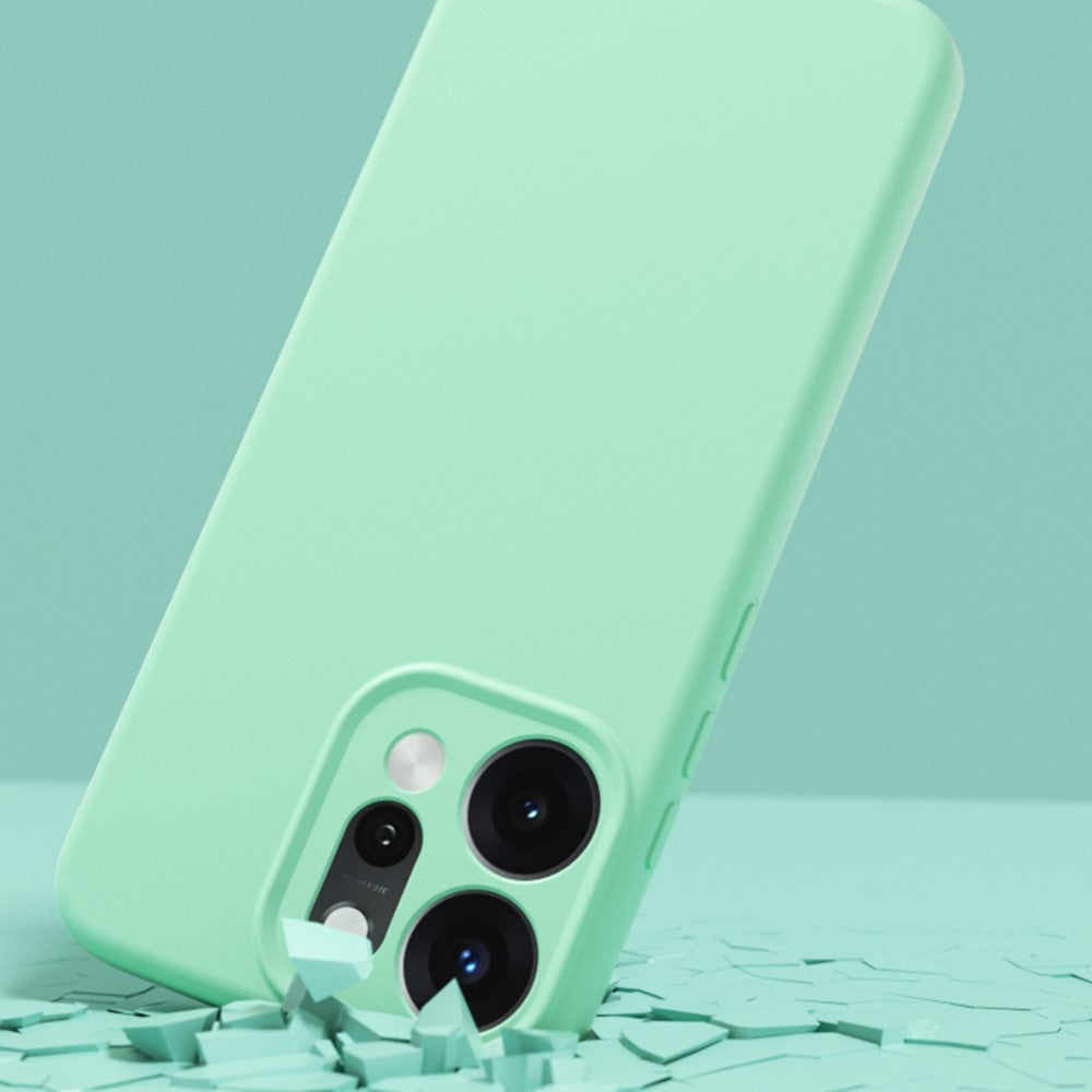 YCADEN For Oppo Reno14 Pro 5G (Global) Case Precise Cutouts TPU Phone Back Cover - Khaki