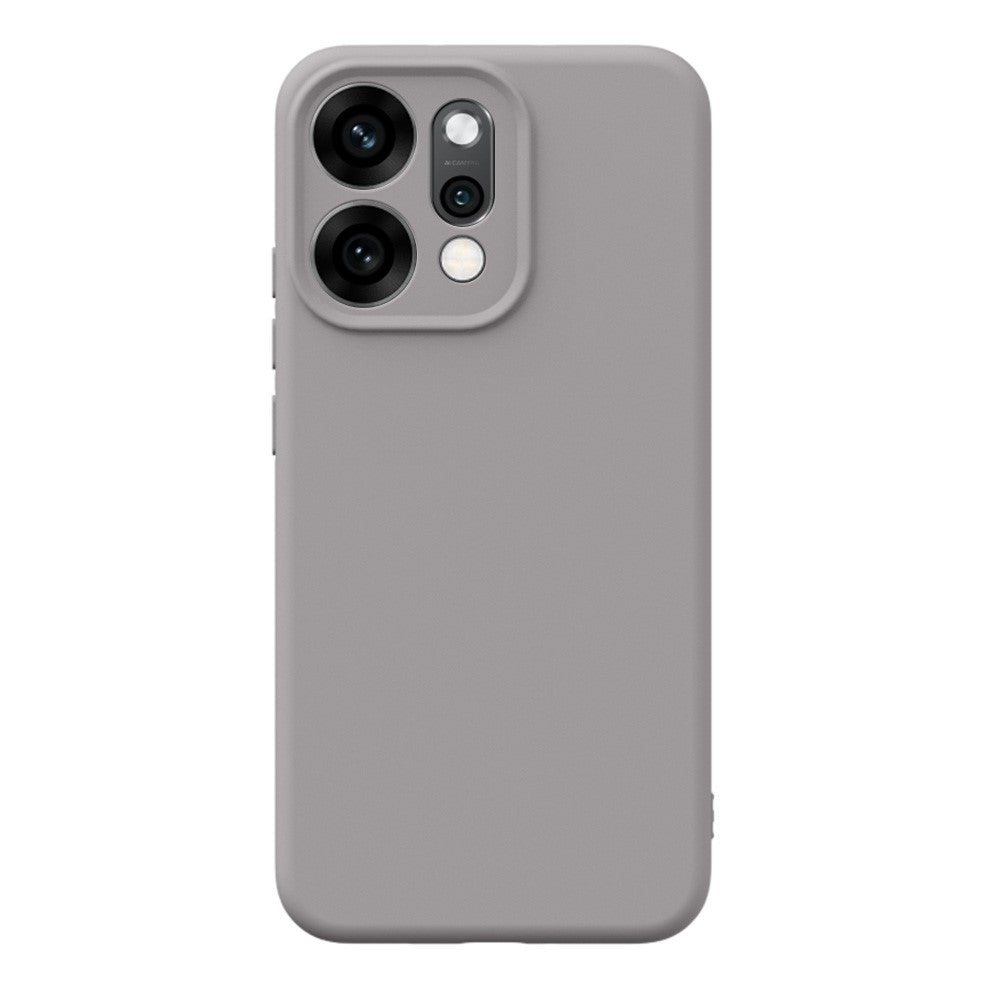YCADEN For Oppo Reno14 Pro 5G (Global) Case Precise Cutouts TPU Phone Back Cover - Pebble Grey