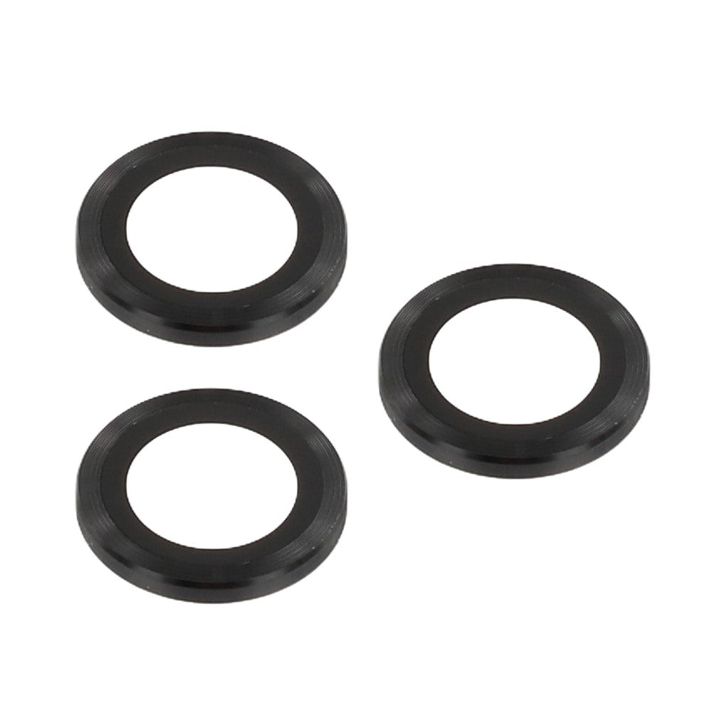For iPhone 17 Pro Max Magnetic Case TPU PC Clear Phone Cover with Lens Frame Kickstand  /  Lens Film - Black
