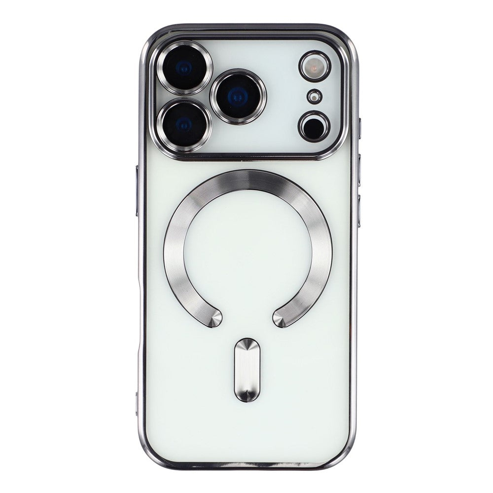 X-LEVEL For iPhone 17 Pro Max Case Compatible with MagSafe Full Camera Protection TPU Phone Cover - Grey