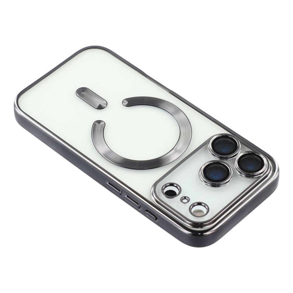 X-LEVEL For iPhone 17 Pro Max Case Compatible with MagSafe Full Camera Protection TPU Phone Cover - Grey