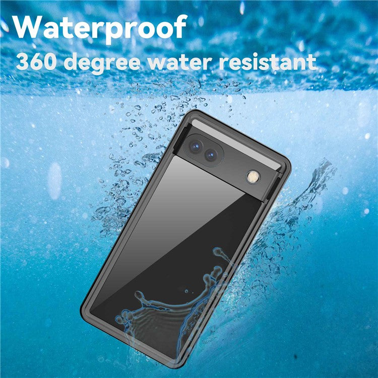 REDPEPPER For Google Pixel 6a IP68 Waterproof Phone Case Anti-drop Phone Back Cover