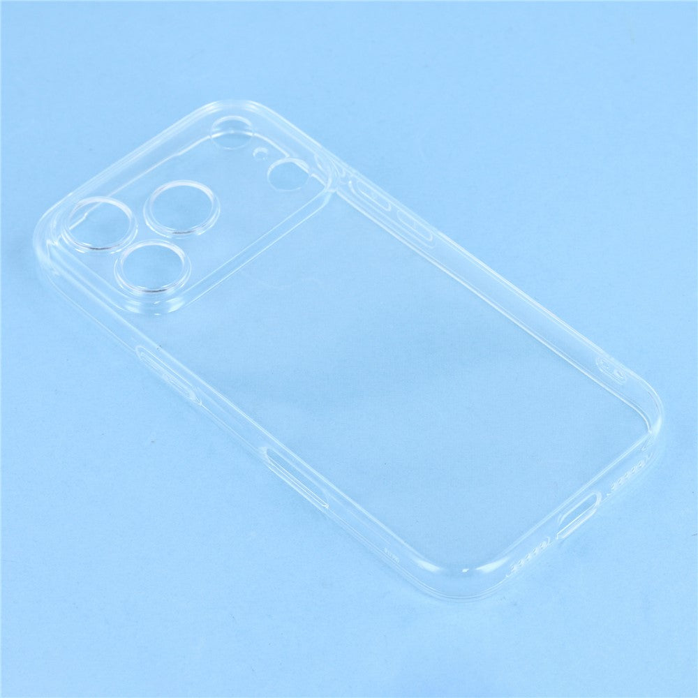 UNITHIN For iPhone 17 Pro Max Case Ultra Thin 0.7mm Clear TPU Anti Drop Phone Cover Precise Cutouts
