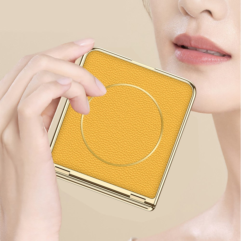 GKK For Samsung Galaxy Z Flip7 5G Magnetic Case Hinge Protection PU PC Tempered Glass Phone Cover - Blue