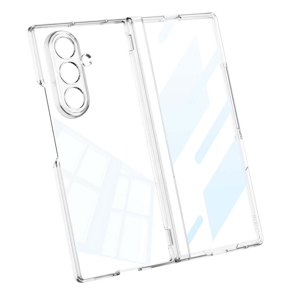 GKK For Samsung Galaxy Z Fold7 5G Case Magnetic Hinge Protection Hard PC Clear Phone Cover