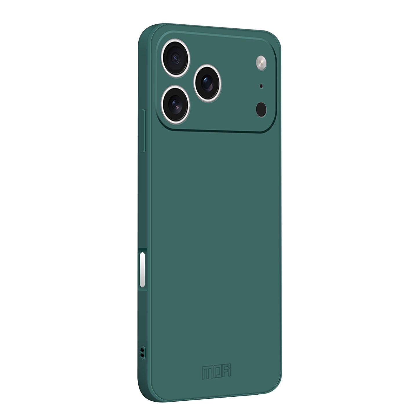 For iPhone 17 Pro Max Case MOFI Skin Touch Soft TPU Protective Phone Cover - Dark Green