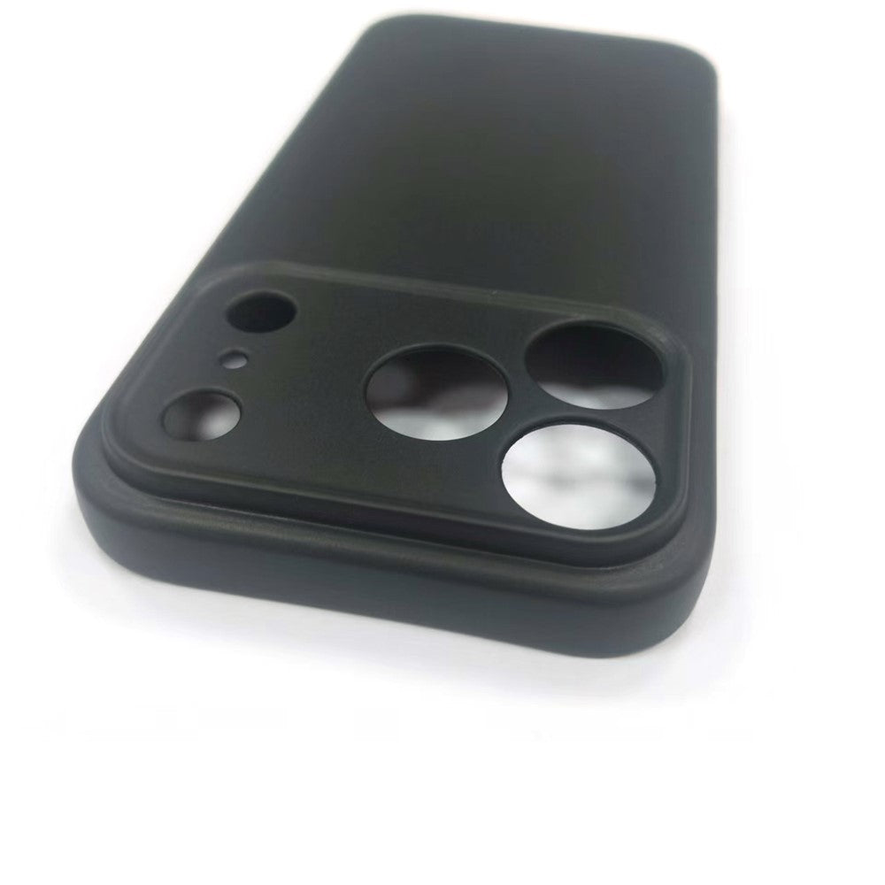Bulk Purchasing 25Pcs For iPhone 17 Pro Max Case 1.2mm TPU Matte Phone Cover - Black