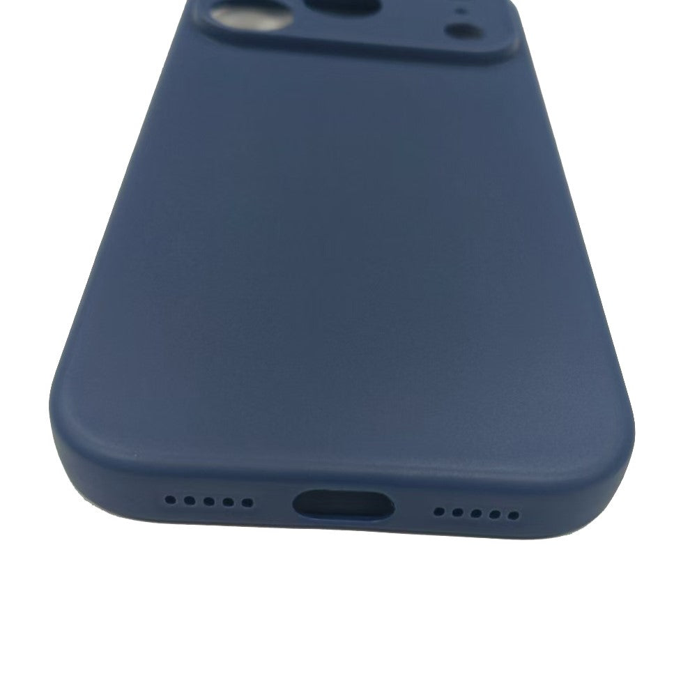 Bulk Purchasing 25Pcs For iPhone 17 Pro Max Case 1.2mm TPU Matte Phone Cover - Sapphire