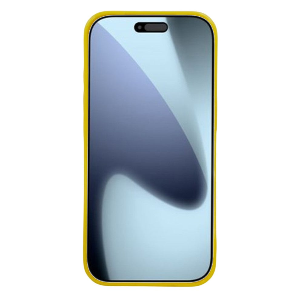 Bulk Purchasing 25Pcs For iPhone 17 Pro Max Case 1.2mm TPU Matte Phone Cover - Yellow