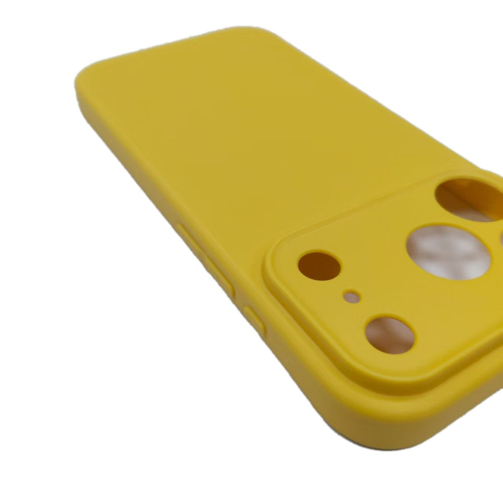 Bulk Purchasing 25Pcs For iPhone 17 Pro Max Case 1.2mm TPU Matte Phone Cover - Yellow
