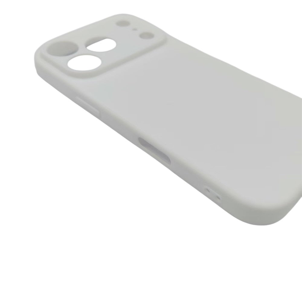 Bulk Purchasing 25Pcs For iPhone 17 Pro Max Case 1.2mm TPU Matte Phone Cover - White