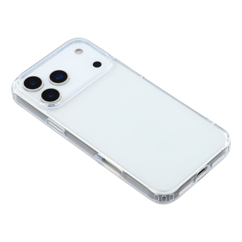 MUTURAL For iPhone 17 Pro Max Case Rounded Edge TPU + PC Clear Phone Cover