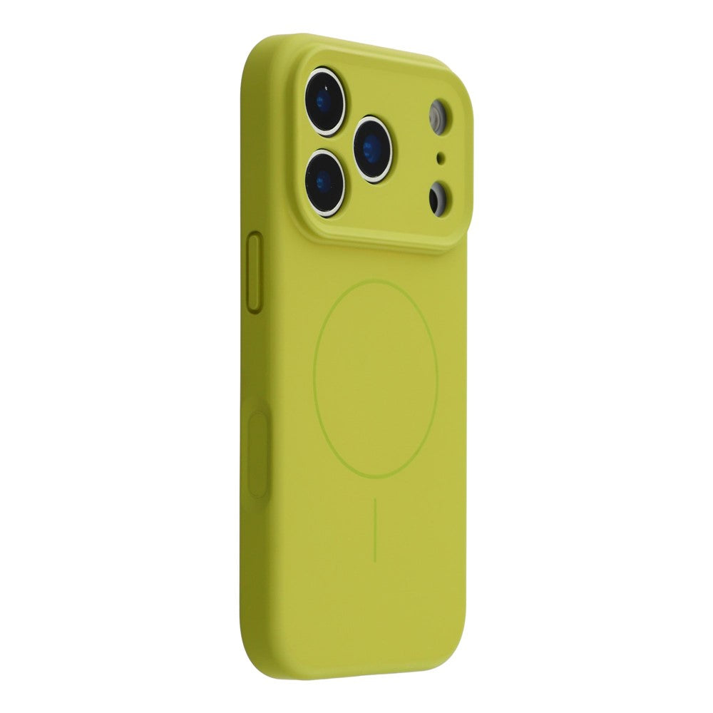 YCADEN For iPhone 17 Pro Max Case Compatible with MagSafe Precise Cutouts TPU Phone Back Cover - Bean Green