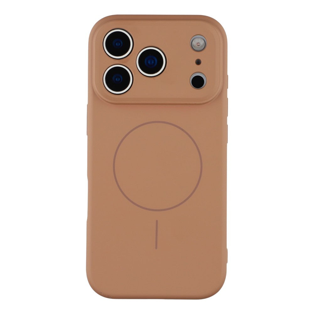 YCADEN For iPhone 17 Pro Max Case Compatible with MagSafe Precise Cutouts TPU Phone Back Cover - Khaki