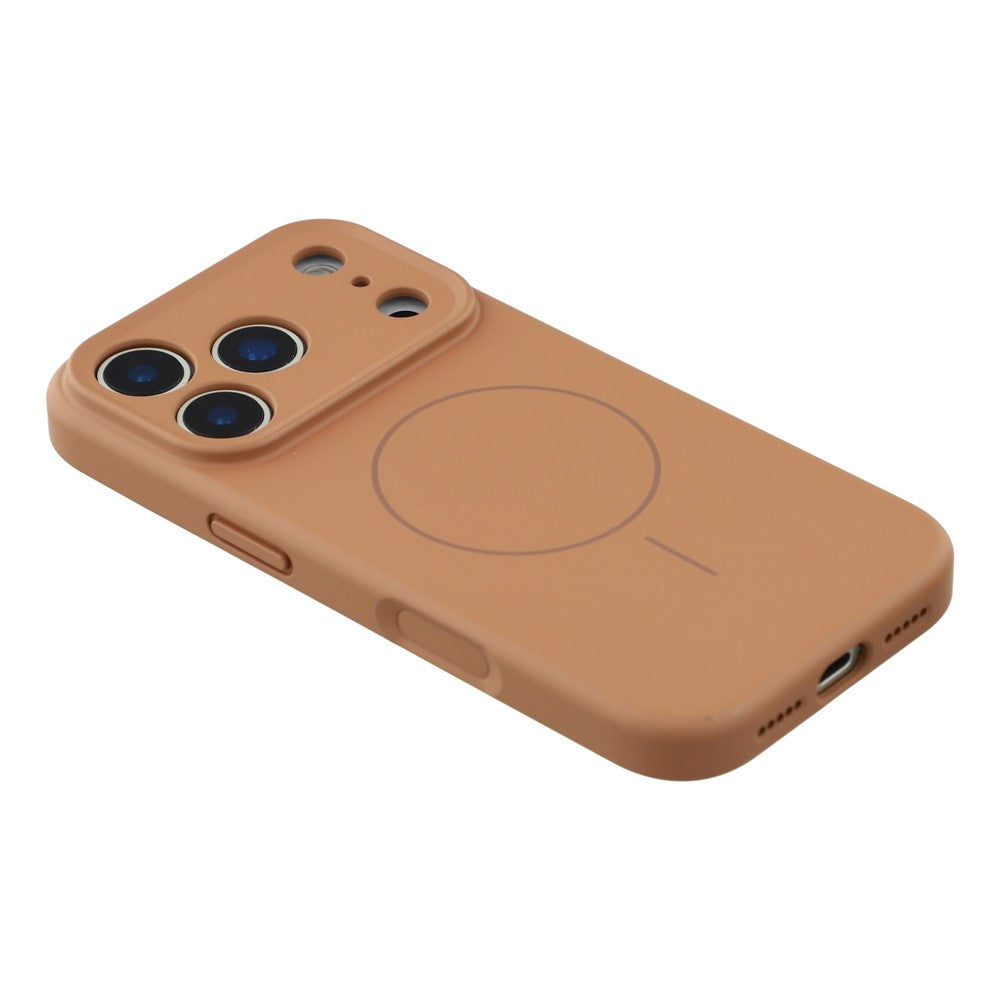 YCADEN For iPhone 17 Pro Max Case Compatible with MagSafe Precise Cutouts TPU Phone Back Cover - Khaki