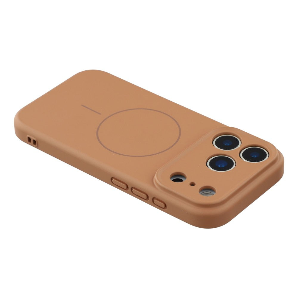 YCADEN For iPhone 17 Pro Max Case Compatible with MagSafe Precise Cutouts TPU Phone Back Cover - Khaki