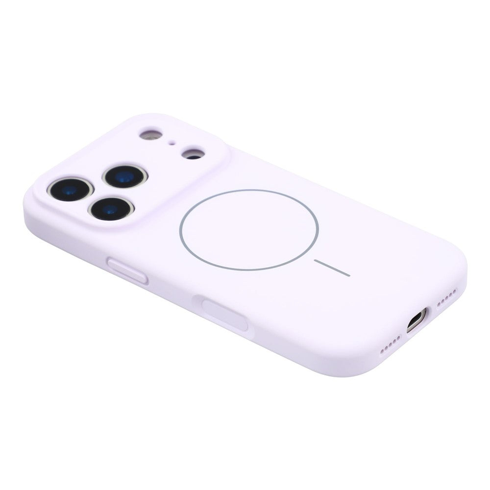 YCADEN For iPhone 17 Pro Max Case Compatible with MagSafe Precise Cutouts TPU Phone Back Cover - Morandi Purple