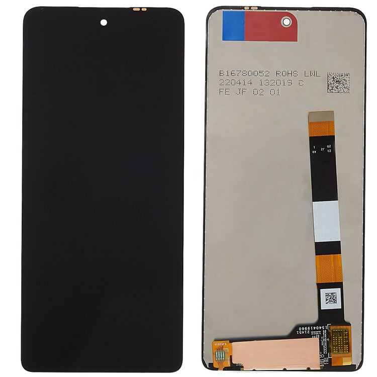 For Motorola Moto G200 5G Grade B LCD Screen and Digitizer Assembly Part (without Logo)