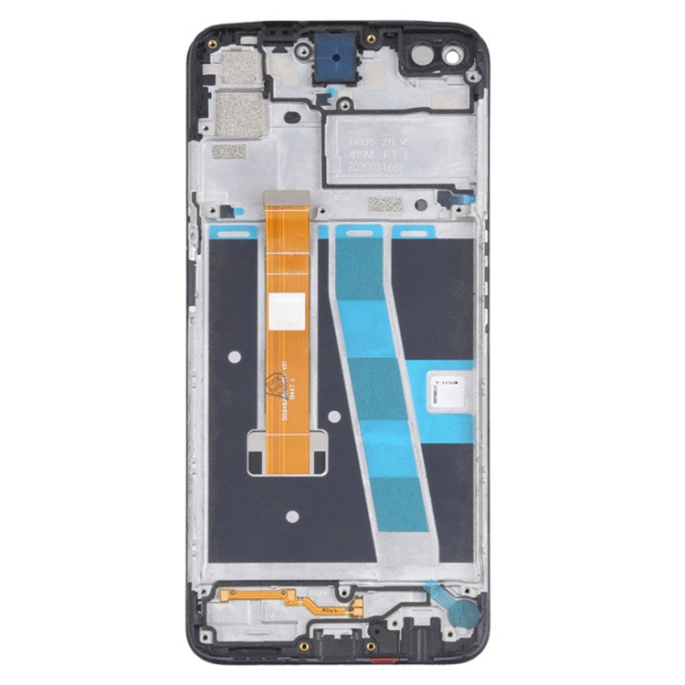 For Oppo A72 Grade B LCD Screen and Digitizer Assembly + Frame Replacement Part (without Logo)