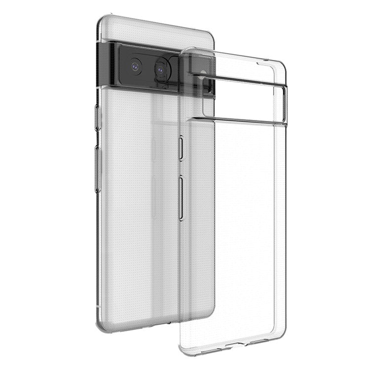 For Google Pixel 7 5G Anti-scratch Phone Case Ultra Slim High Transparency Shockproof Flexible TPU Cover