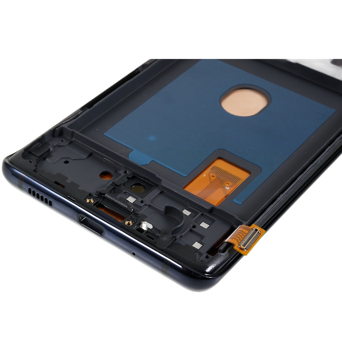 For Samsung Galaxy S20 FE G780 / S20 FE 5G G781 Grade C OLED Screen and Digitizer Assembly + Frame (Without Logo) - Black