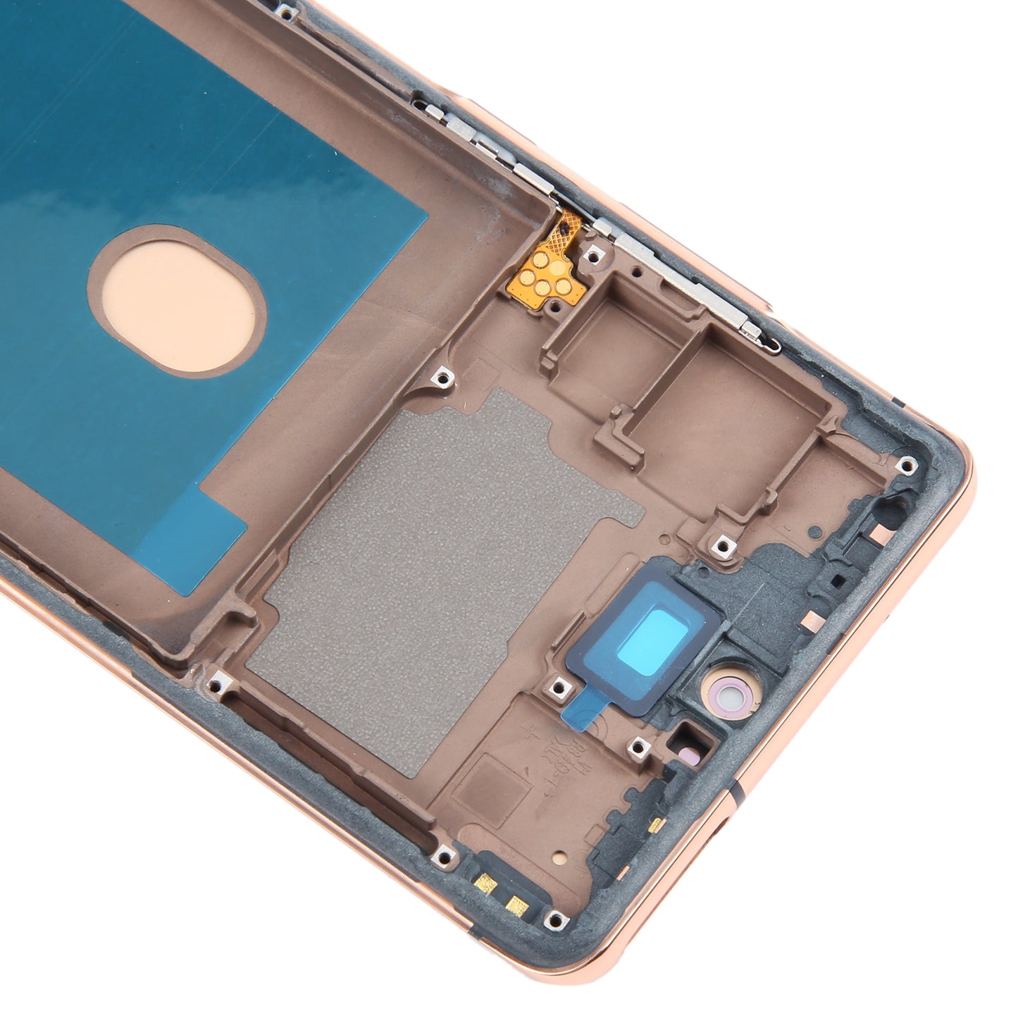 For Samsung Galaxy S20 FE G780 / S20 FE 5G G781 Grade C OLED Screen and Digitizer Assembly + Frame (Without Logo) - Gold