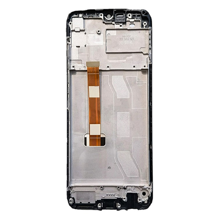 For Realme C25 Grade C LCD Screen and Digitizer Assembly + Frame (without Logo)