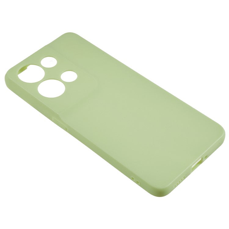TPU Back Shell for Oppo Reno8 5G (Global Version) , Fingerprint Free Matte Protective Cover Phone Case - Green