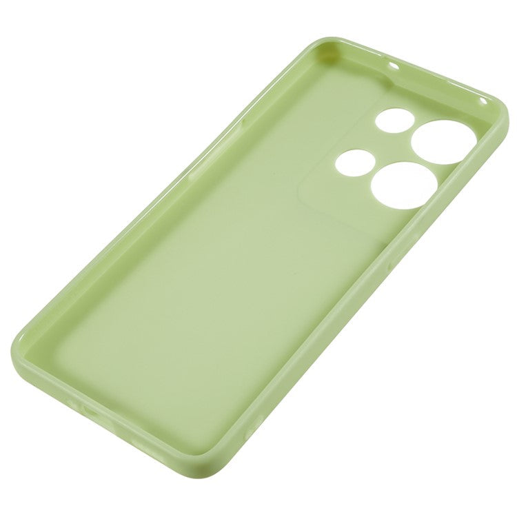 TPU Back Shell for Oppo Reno8 5G (Global Version) , Fingerprint Free Matte Protective Cover Phone Case - Green